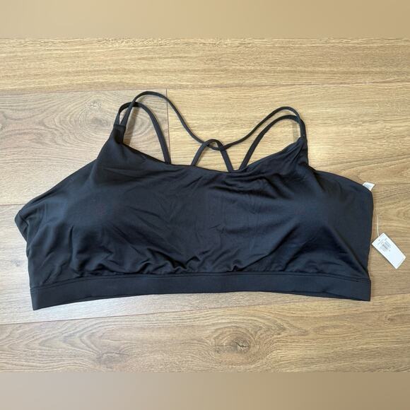 NWT Old Navy Sports Bra Bundle Black Light Support Blue High Support Size 4X - Picture 5 of 9